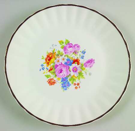 New Rosette Luncheon Plate