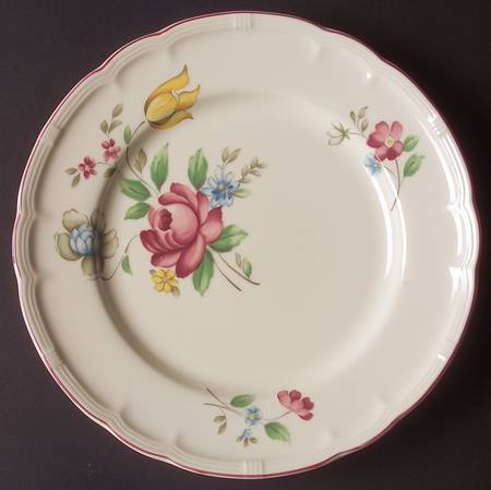Alsace Salad/Dessert Plate
