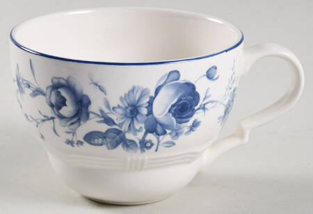 Antoinette Blue Flat Cup