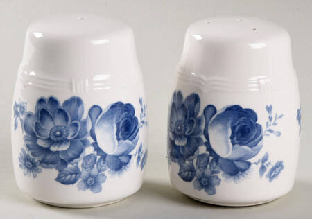 Antoinette Blue Salt & Pepper Set