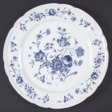 Antoinette Blue 13" Chop Plate (Round Platter)