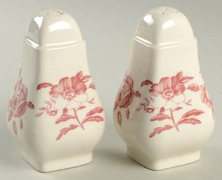 Antoinette Pink Salt & Pepper Set