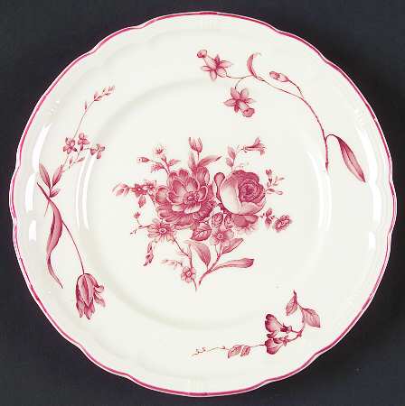 Antoinette Pink Bread & Butter Plate