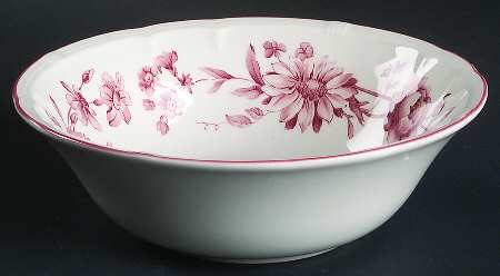 Antoinette Pink Fruit/Cereal Bowl