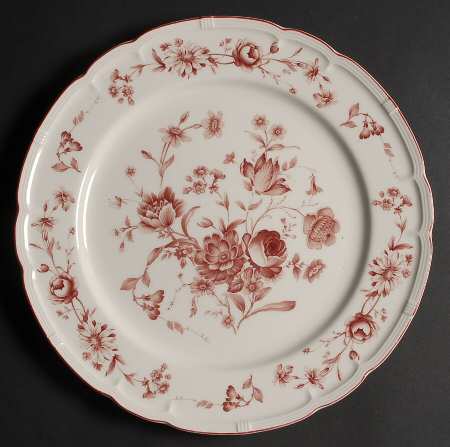 Antoinette Pink 13" Chop Plate (Round Platter)