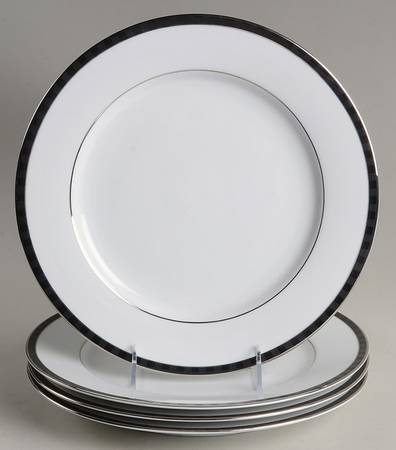 Black Tie Dinner Plate - Set of 4
