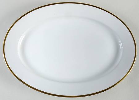 Colonial (No #, Field) 14" Oval Serving Platter