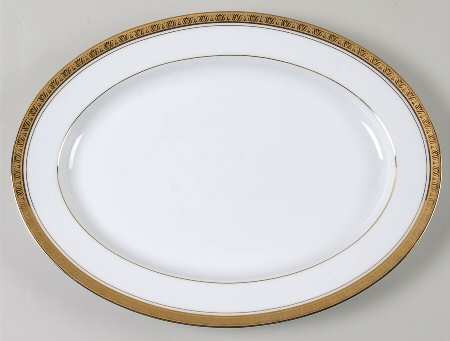 Legacy Gold 13" Oval Serving Platter
