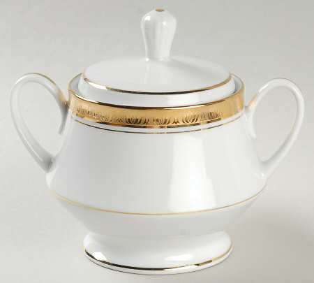 Legacy Gold Sugar Bowl & Lid