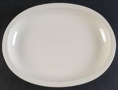 Flamingo Natural 13" Oval Serving Platter