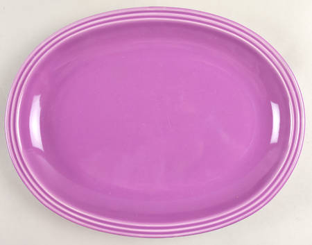 Flamingo Orchid 13" Oval Serving Platter