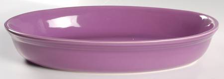 Flamingo Orchid 13" Oval Baker