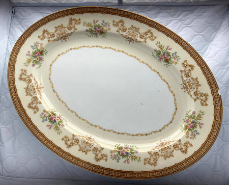 N1216 13" Oval Serving Platter