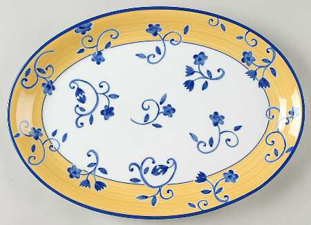 Santana 13" Oval Serving Platter