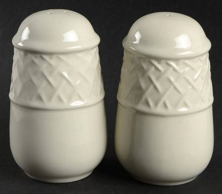 Perennial Colours Ivory Salt & Pepper Set