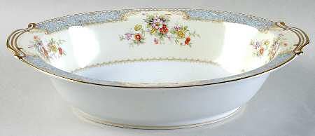Bluedawn (4715) 10" Oval Vegetable Bowl