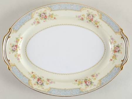 Bluedawn (4715) 13" Oval Serving Platter