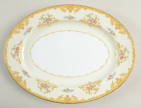 N1234 13" Oval Serving Platter