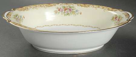 N1238 10" Oval Vegetable Bowl