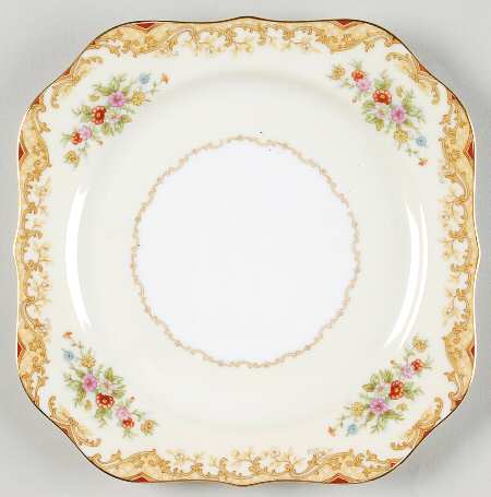 N1238 Square Salad Plate