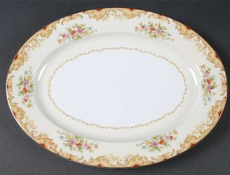 N1238 11" Oval Serving Platter
