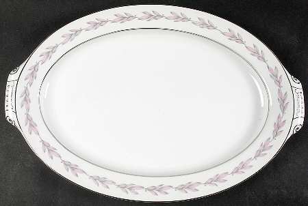 Miramar 17" Oval Serving Platter