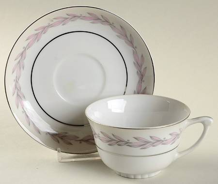 Miramar Footed Cup & Saucer Set