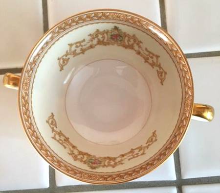 N1245 Footed Cream Soup Bowl