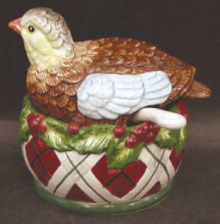 Royal Hunt Sugar Bowl & Lid W/Spoon