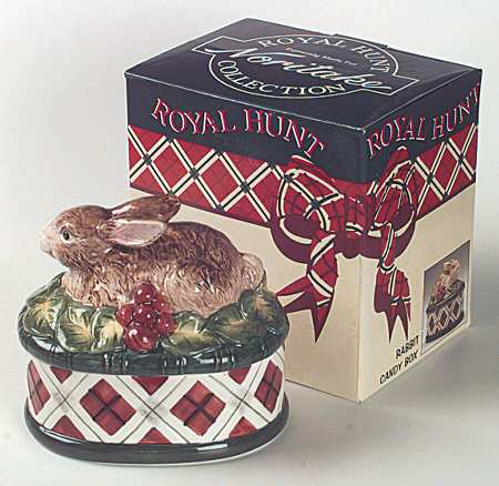 Royal Hunt 4" Candy Box & Lid