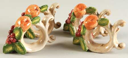 Royal Hunt Napkin Ring - Set of 4