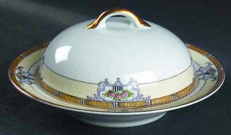 N1247 Round Covered Butter