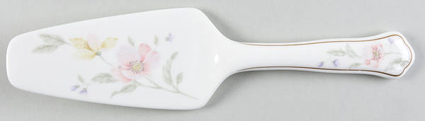 Pastel Garden Solid Ceramic Pie/Cake Server