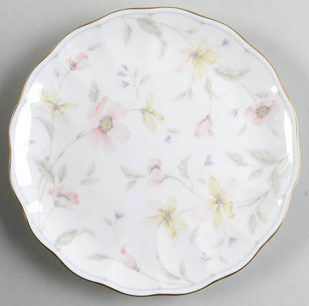 Pastel Garden Bread & Butter Plate
