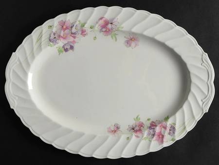 9849 14" Oval Serving Platter