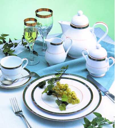 Green Dinner Plate