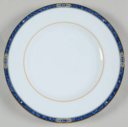 Blue Salad Plate