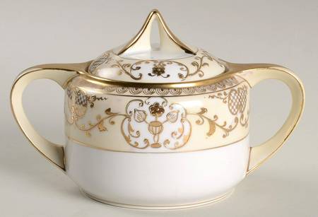 N1258 Sugar Bowl & Lid