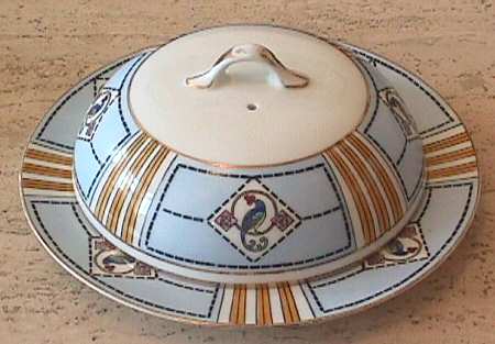N1265 Round Covered Butter