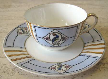 N1265 Flat Cup & Saucer Set