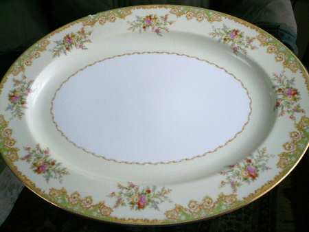 N1267 14" Oval Serving Platter