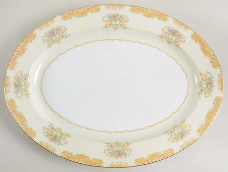 N1274 16" Oval Serving Platter