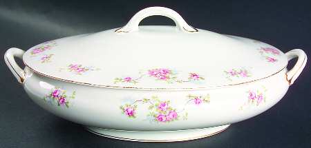 N1275 Oval Covered Vegetable