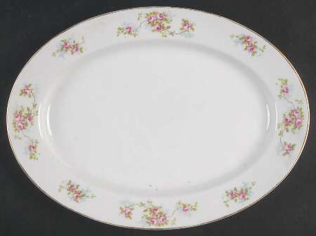 N1275 12" Oval Serving Platter