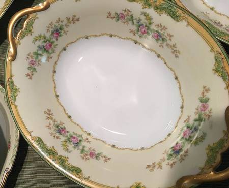 N1285 9" Oval Vegetable Bowl