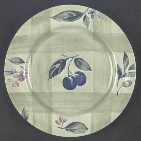 Summer Dance Salad/Dessert Plate