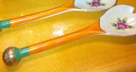 N1291 Salad Serving Fork, Solid Piece