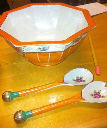 N1291 Large Salad Serving Bowl