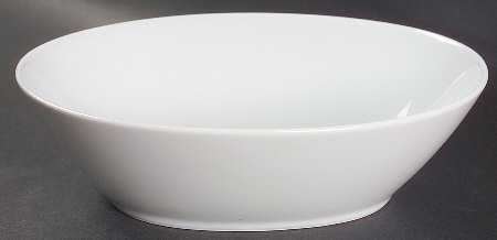 Snowville 9" Oval Vegetable Bowl