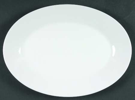 Snowville 12" Oval Serving Platter